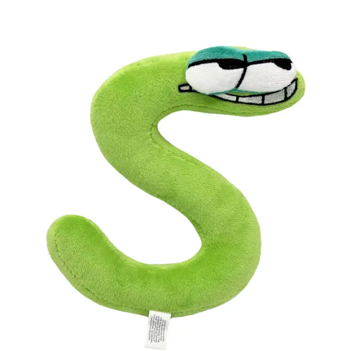 Muñecos De Peluche Alfabeto Anime Kawaii 26 Letras Inglesas Juguetes Educativos Para Niños Muñeco De Peluche Montessori Regalos Para Niños - 1