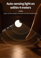Lámpara LED De Sensor De Movimiento Recargable Magnética Redonda Para Armario Pasillo Cocina Dormitorio Escaleras Luz De Emergencia Nocturna - details 3