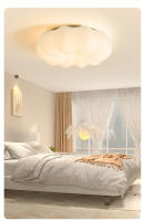 Lámpara De Techo Moderna Nubes 30CM 220V 3 Colores Regulables Decoración Para Habitación De Niños Estudio Sala De Estar Iluminación - details 3