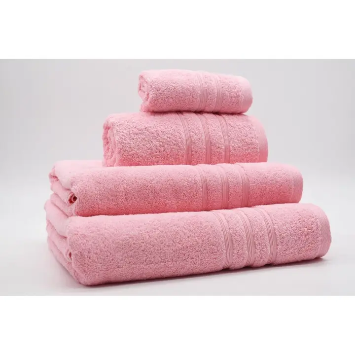 Toalla 100% Algodón de Rizo Americano 500 Gr/m2 Rosa Vidal Home (Medidas: 30x50cm, 50x100cm,70x140cm,100x150cm) - 1