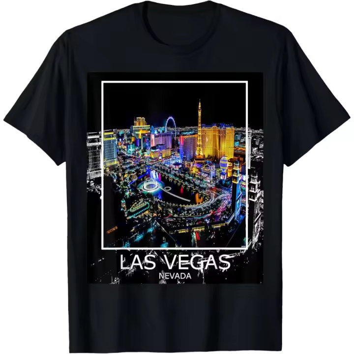 Camiseta de Manga Corta, 100% Algodón, Ropa Unisex para Hombres y Mujeres en 5 Tallas, Camiseta Negra, Cuello redondo con estampado. - 1