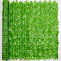 Falso Iva Privacy Fence Screen 118x19.7 Pulgadas Valla Decorativa De Hojas Verdes Para Jardín Fondo Decorativo De Valla De Hierba Artificial - details 5