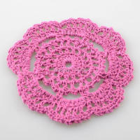 30Pcs Cojines De Mesa Redondos De Crochet Tapetes Para Vajilla Y Lámparas 10cm Eco-amigables De Poliéster Y Algodón Estilo Prairies Chic - details 10