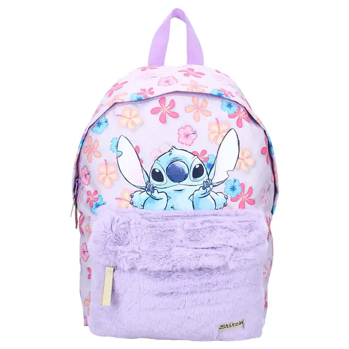 VADOBAG MOCHILA INFANTIL CON BOLSILLO 36CM PELUCHE STITCH FANTASY SPRING VADOBAG 25 36x27x12 Cms. - 1