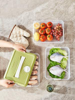 Organizador De Empanadillas Multicapa Gran Capacidad Airtight Y Con Función De Congelación Rápida Para Almacenamiento De Comida Essentials De Cocina Contenedor Plástico Moderno - details 10