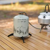 Soporte Tripode Plegable De Nylon Para Tanque De Gas De Camping Estándar Universal Soporte Para Botella De Estufa De Campaña - details 7
