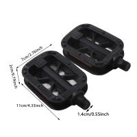 Paredes De Bicicleta Ultraligero MTB Pedales De Carretera Accesorios De Bicicleta Pedales Antideslizantes Universal Estándar - details 0