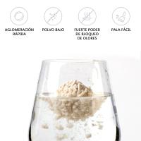 SMELL & SMILE Arena para gatos de Tofu ecológico vegetal lecho Libre de polvo arena natural aglomerante (TOFU 12L) - details 1