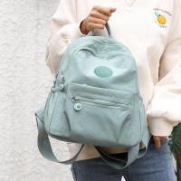 Mochila Pequeña Para Mujer Impermeable Y Ligera De Viaje Escolar Bolso De Hombro Mini Rucksack Daypack Material De Nylon - details 3
