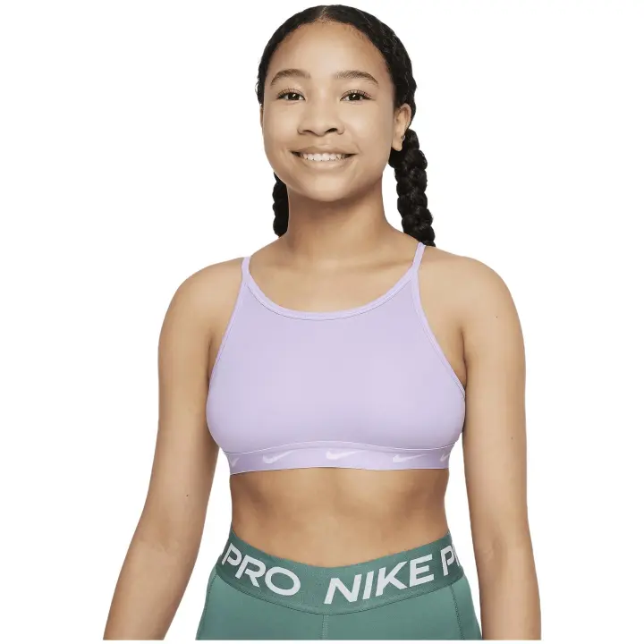 Top Nike Dri-Fit One Para Niña En Color Malva - 1