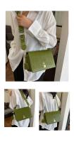 Nuevo CH Letra en relieve Bolso de hombre senior SENTIDO DE Nicho retro Pequeño Bolso Cuadrada crossbody Bolso de las mujeres - details 2