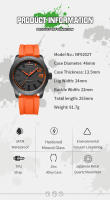 Reloj De Cuarzo NAVIFORCE De Lujo Para Hombre Con Correa De Silicona Resistente Al Agua 30ATM Reloj De Pulsera Deportivo Estilo Masculino - details 1
