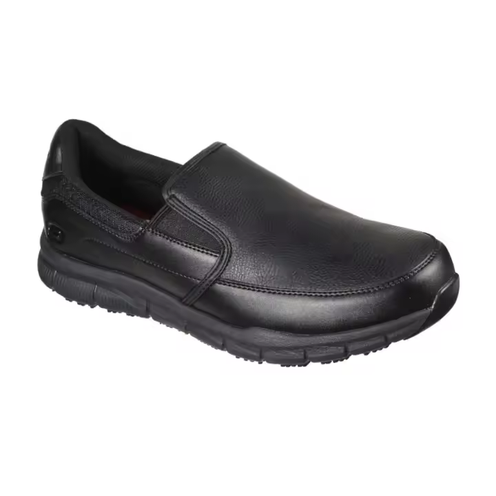 Deportivos Skechers Work Relaxed Fit: Nampa - Groton Sr Para Hombre En Color Negro - 1