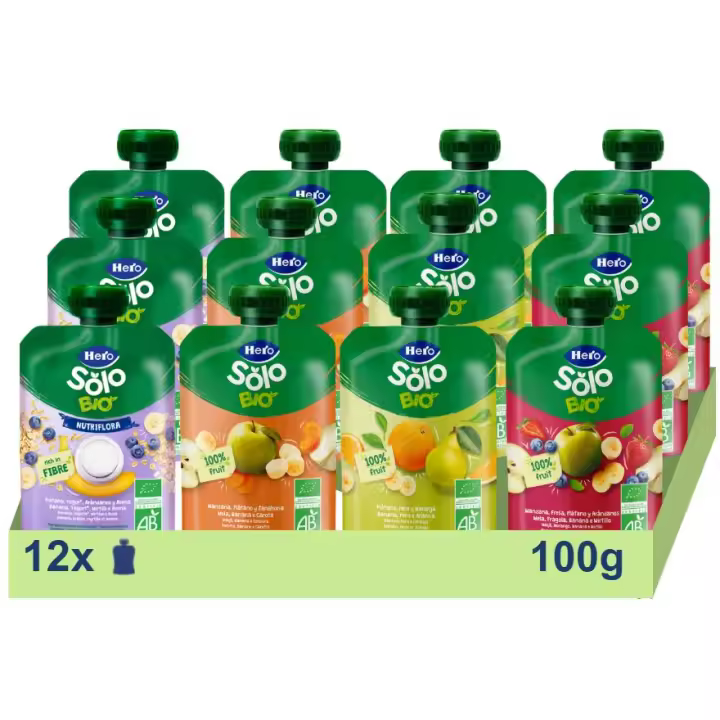 Hero Pack Ahorro Sabores Mixtos Bolsitas ECO Pack 12x100gr - 1