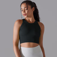 Sujetador Deportivo De 2 Niveles Para Mujer Sexy Yoga Alta Soporte Impacto Deporte Ropa Interior Correr Secado Rápido Top Deporte Gimnasio Con Almohadillas - details 19