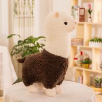 Juguete De Peluche Kawaii Alpaca Suave Regalo Para Niñas Edad De Cumpleaños Aniversario Decoración Del Hogar Estilo Pillow Forma Corazón - details 4