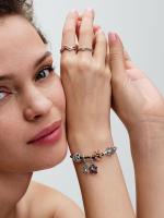 Pandora - Pulsera de cuero con Cierres de El Rey León de Disney - Plata de Ley - details 3