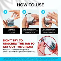 Cremas faciales, SimplyVital colágeno, retinol y ácido hialurónico, crema facial antiedad para rostro, cuello y cuello, crema facial hidratante diaria. - details 0