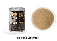 Latas para perros / Comida húmeda para perros - Puré nutritivo de carne (375g)--La versión nueva y la versión antigua se enviarán al azar. - details 3