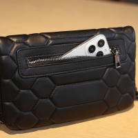 Bolso De Hombro PU Trendy Para Mujer Bolso De Mano Casual Con Cadena Decorativa Estilo Envelope Cuadrado Moda Bolso Bandolera - details 5