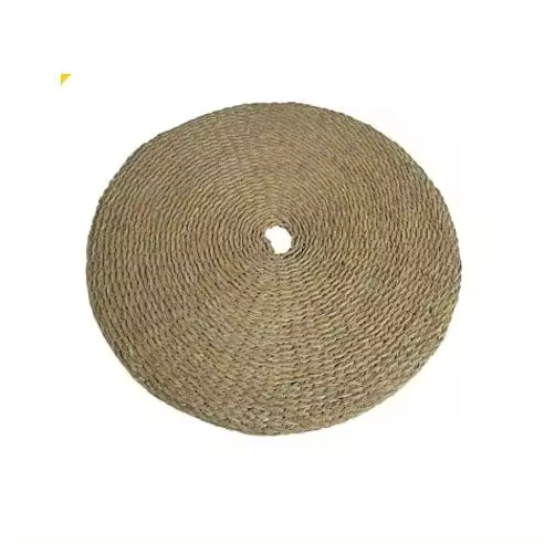 Alfombra de Fibra Natural Redonda Sencilla Ø100cm - 1