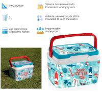 XHC BRICO | Nevera Portátil Térmica - Capacidad 5L - Hasta 5h de Frío | Marca Life Story - details 0