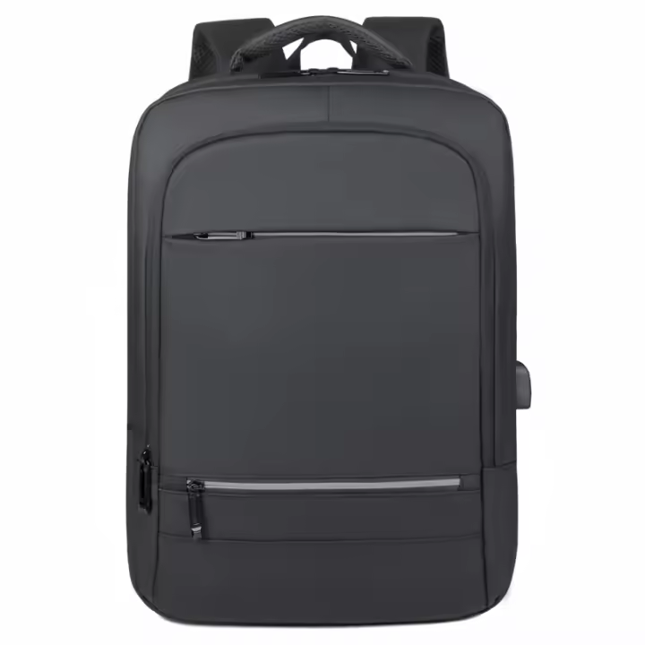 Mochila para ordenador portátil para hombre, resistente al desgaste, carga USB, adecuada para ordenador portátil de - 1