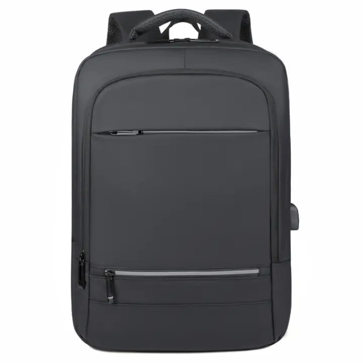 Mochila para ordenador portátil para hombre, resistente al desgaste, carga USB, adecuada para ordenador portátil de - 1