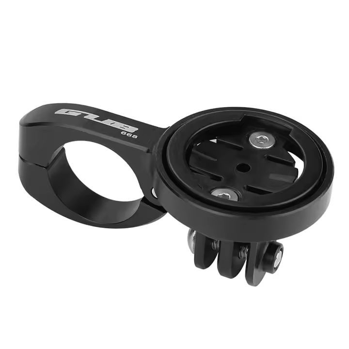 Montura Para Computadora De Bicicleta TT De 22.2mm Con 4 Adaptadores Compatible Con Garmin Bryton Cateye Y Cámara Deportiva - 1