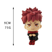 Figura De Anime Jujutsu Kaisen 9cm Itadori Yuji Gojo Satori Fushiguro Megumi Kugisaki Juguete De Decoración Para Coche PVC Regalo Kawaii Para Fans De La Serie - details 9