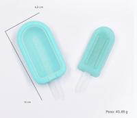 4 Piezas Moldes para Helado with Palitos, Moldes para Polos de Hielo de Silicona Reutilizables, Mini Máquina para hacer Crema with Tapa Antigorrames, Juego de Paletas sin BPA, Bricolaje Casero - details 0