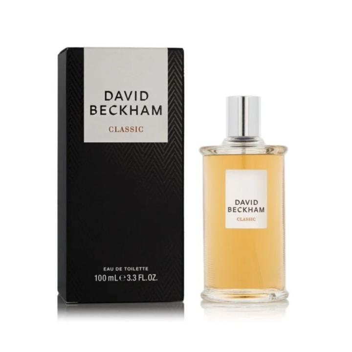 David Beckham - Classic Eau de Toilette 100 Ml. | Colonia para hombre. Elegancia Moderna, Acorde Gin Tonic, Lima… — oferta en Miravia
