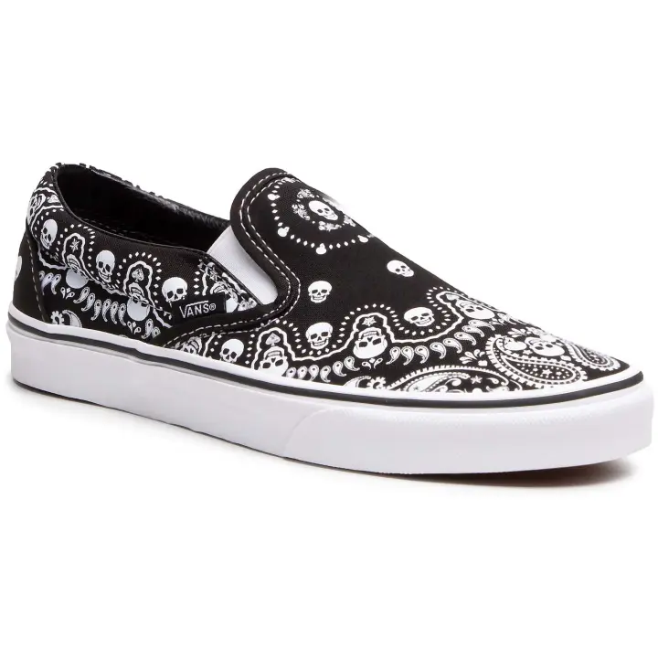 Calzado Sportswear marca Vans modelo Vn0A33Tbd9S1 para unisex en color (bandana) black/truewhite - 1