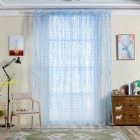Elegantes Cortinas De Tule Modernas Para Sala De Estar Dormitorio Cocina Pantalla De Ventana Moderna Tulipán Decoración De Ventanas Suministros De Ventanas - details 21