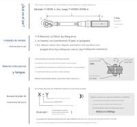 Juego de Llaves dinamométricas hexagonales bididicionalesajustables, herramienta de mantenimiento de Llave de 1/4 pulgadas, 16 piezas,Reparación DE VEHÍCULOS DE Carretera de Alta precisión - details 0