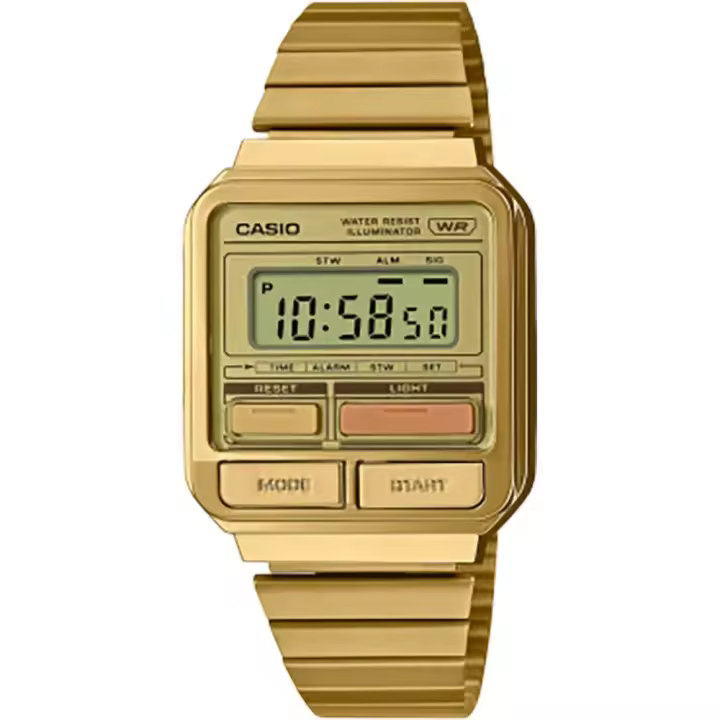 Casio Reloj A120weg-9aef Dorado Mujer - 1
