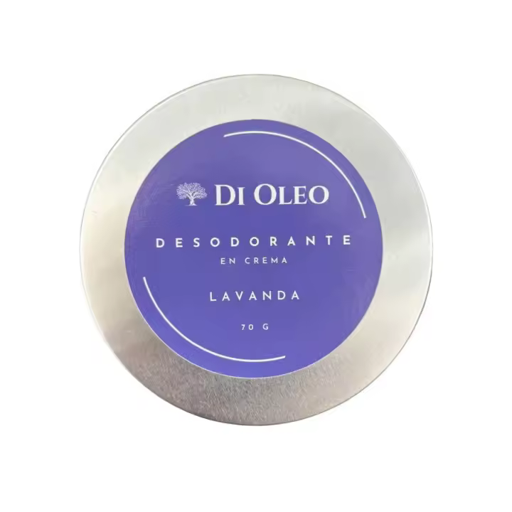 Desodorante Natural en Crema de Lavanda 70gr Di Oleo - 1