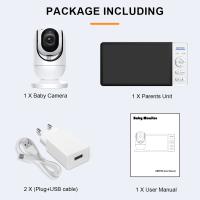 Monitor De Bebé Con Cámara De Seguridad IP Pantalla De 7 Pulgadas Batería De 5000mAh Vigilancia Inalámbrica Para Niños Y Hogar Resolución HD 1080P - details 13