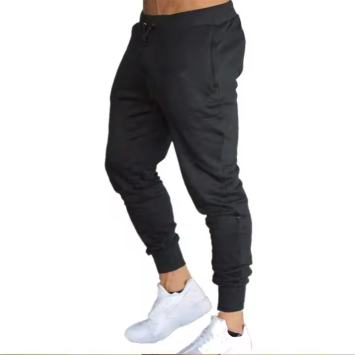 Pantalones Deportivos Para Hombre 2024 Pantalones Largos Para Correr Y Gimnasio Con Cierre De Cordón Sweatpants De Fitness Tracksuit - 1