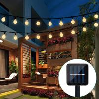 Cadenas De Luces Solares LED 20-100 IP65 Impermeables Para Jardín Navidad Decoración 12M Luces De Fairy Solar Autónoma Modernas - details 5