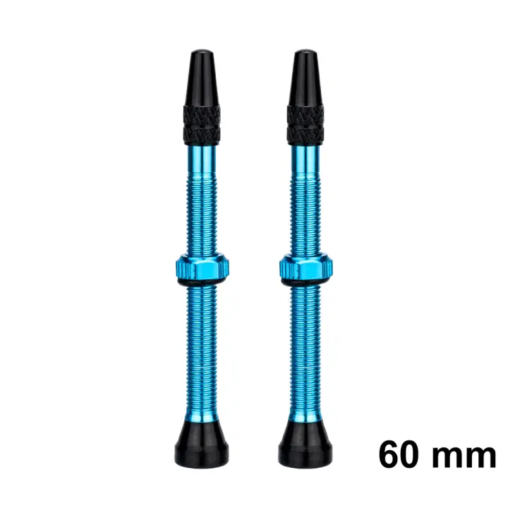 Valvulas De Bicicleta ZTTO Tuboless Stems 60mm Presta 40mm Sin Tubos Integradas Con Core De Válvula Para Neumáticos De Carretera MTB - 1