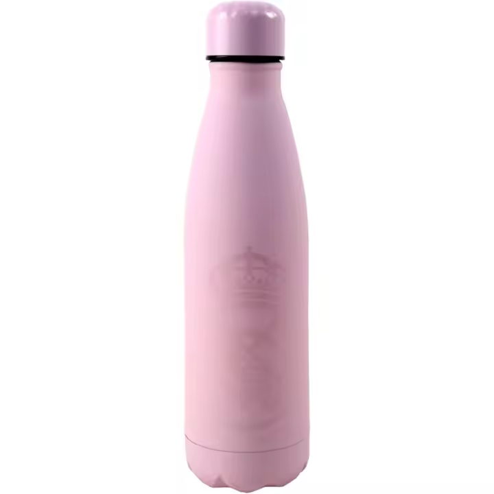 Botella de Acero Inoxidable Real Madrid Rosa Rubberizada 550 ML 80486 - 1