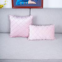 Funda De Cojín Miater Clásica De Dutchfleece Cuadros Con Bola 100% Poliéster Decorativa Para Sofa Asiento Silla Coche - details 4
