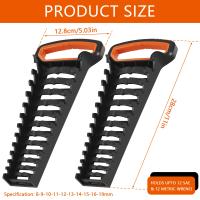 Organizador De Herramientas Toorise 2/4 Piezas Soporte Para Llaves De 5-27 Mm Organizador De Estante Para Almacenamiento De Herramientas Manuales SAE - details 5