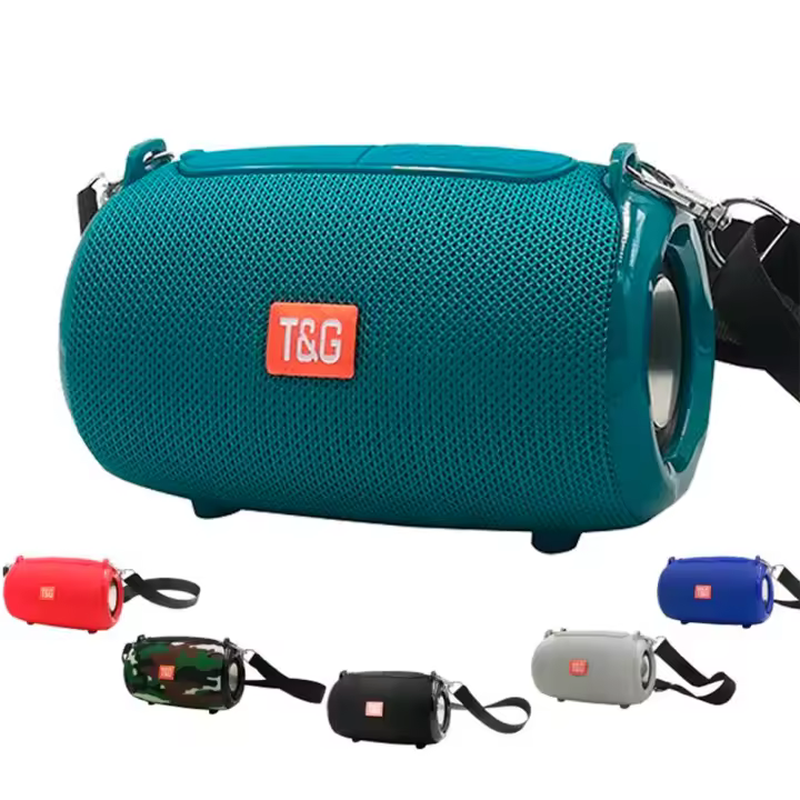 T&G Altavoz Portátil Hifi Inalámbrico TG533 con Bluetooth Resistente Al Agua - 1