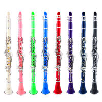 SLADE Clarinete Bb De 17 Teclas En Bakelite Instrumento De Viento Profesional Con Caja Y Fibras Musical Partes De Instrumento - details 0