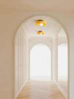 Luz De Techo Moderna Vintage Con Vidrio Multicolor Para Pasillo Cocina Dormitorio Iluminación Diaria Fuente De Alimentación AC Soporte De Montaje Montado En Superficie - details 19