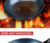 Sartén De Hierro Frying Pan Antiadherente 27/29/31cm Para Pancakes Y Carne Universal Para Fogón Y Inducción Cocina Doméstica - details 5