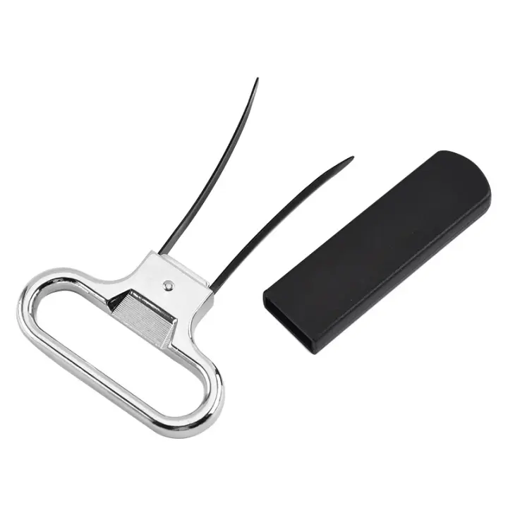 Abrepuertas De Vino Con Dos Agujas Retirador De Corchos Para Casa Comedor Hotel Barra Multiusos Ecológico Acero Inoxidable - 1