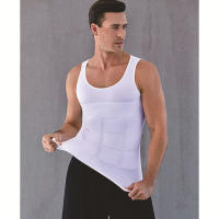 Chaleco Modelador De Cuerpo Para Hombres Chaleco De Compresión Para Gimnasio Control Abdominal Sin Mangas Ajuste Slim Para Ejercicio - details 7